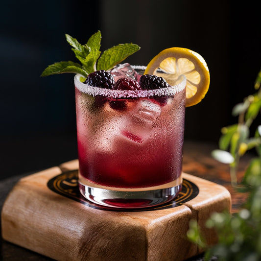 Blackberry Bourbon Lemonade