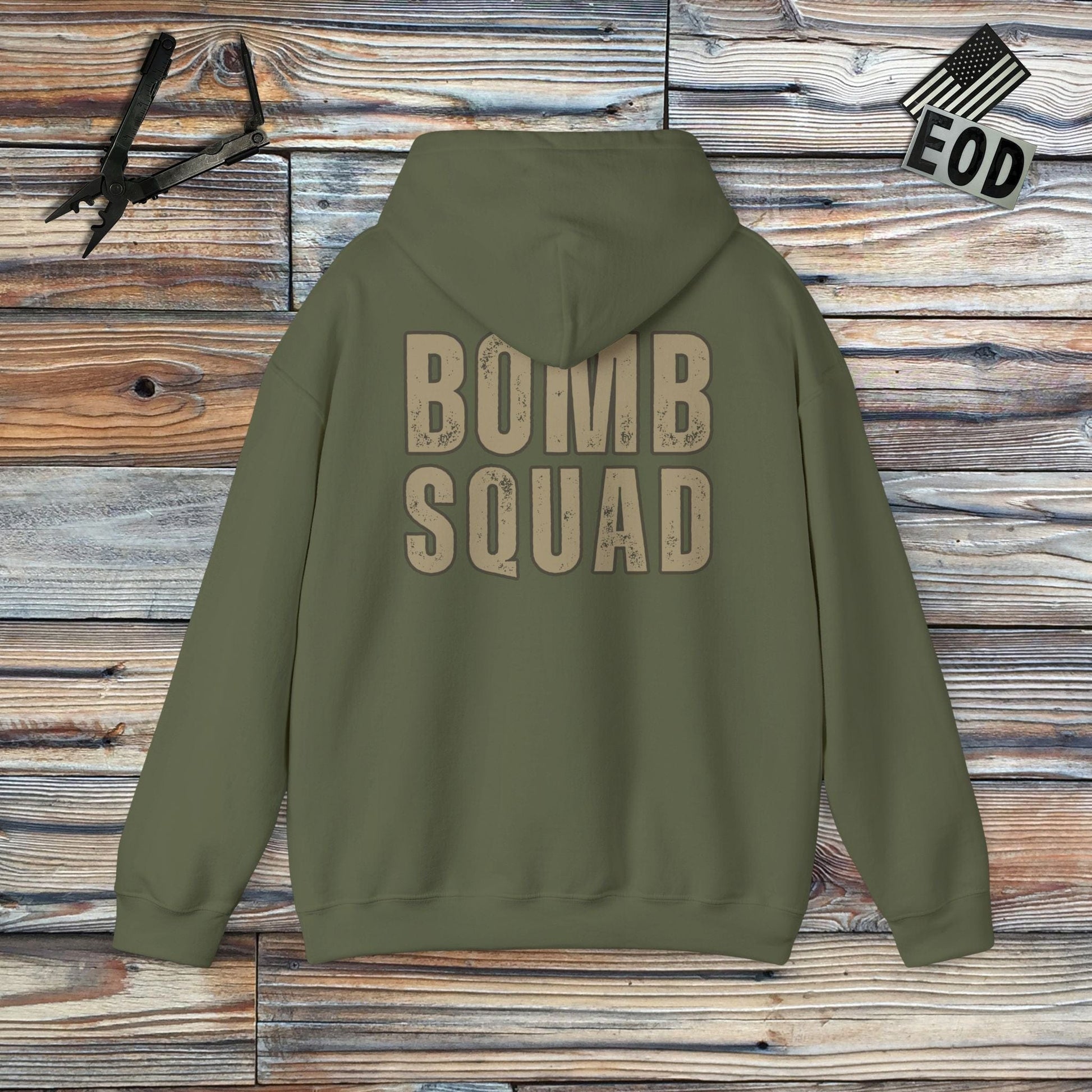 Tavern and Trail Hoodie Custom: Lackland EOD “Bomb Squad” Hoodie