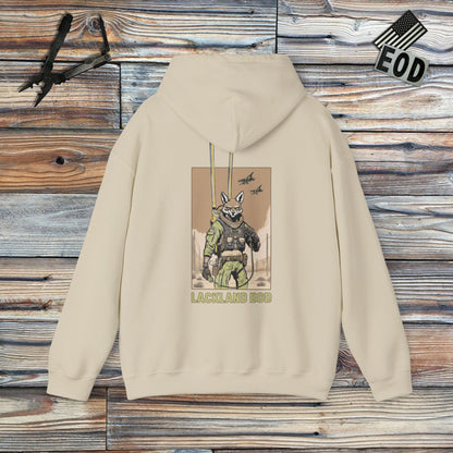 Tavern and Trail Hoodie Custom: Lackland EOD “Coyote Ugly” Hoodie