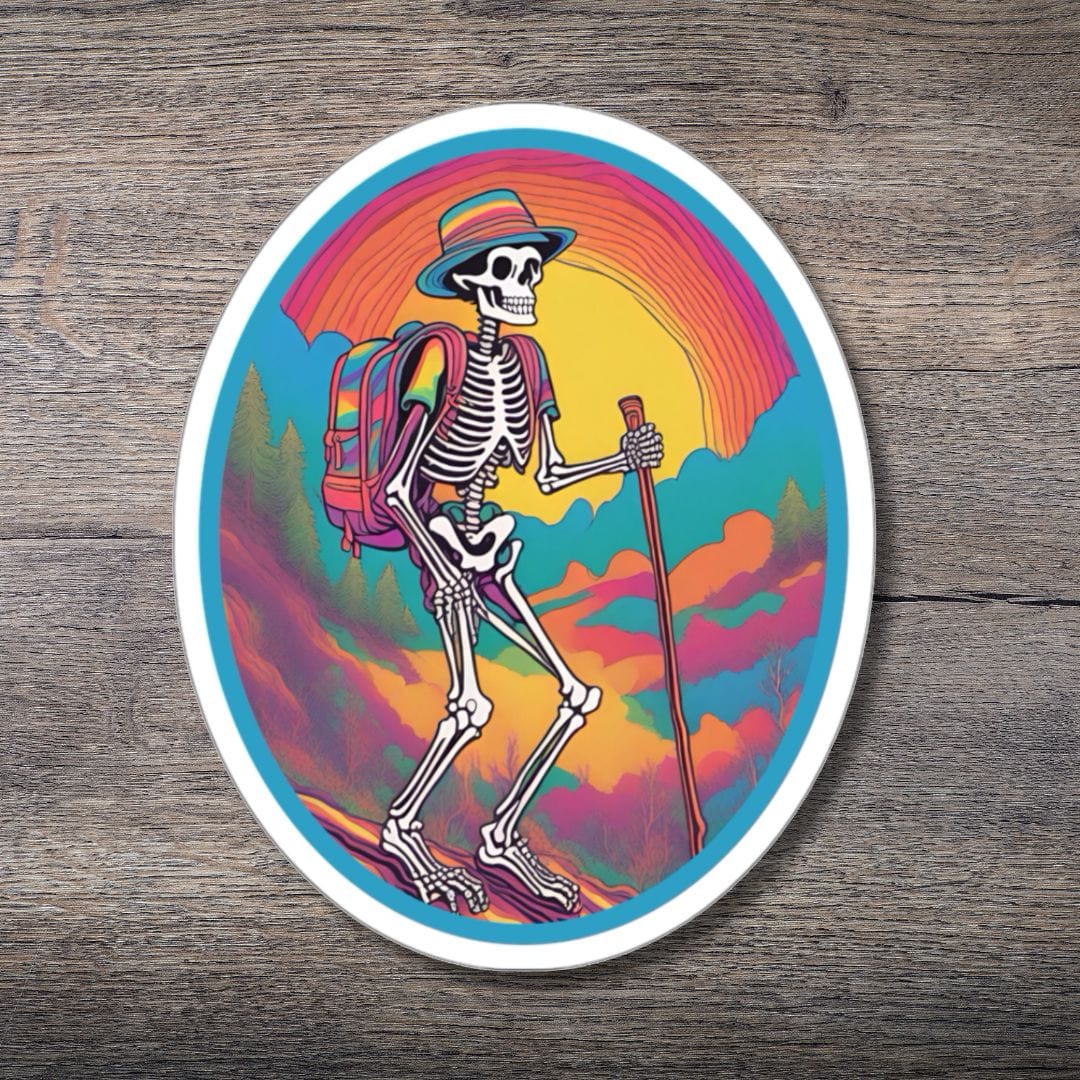 Tavern and Trail Paper products Long Strange Trip Sticker