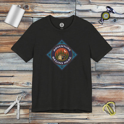 Tavern and Trail T-Shirt Adventure Begins T-Shirt