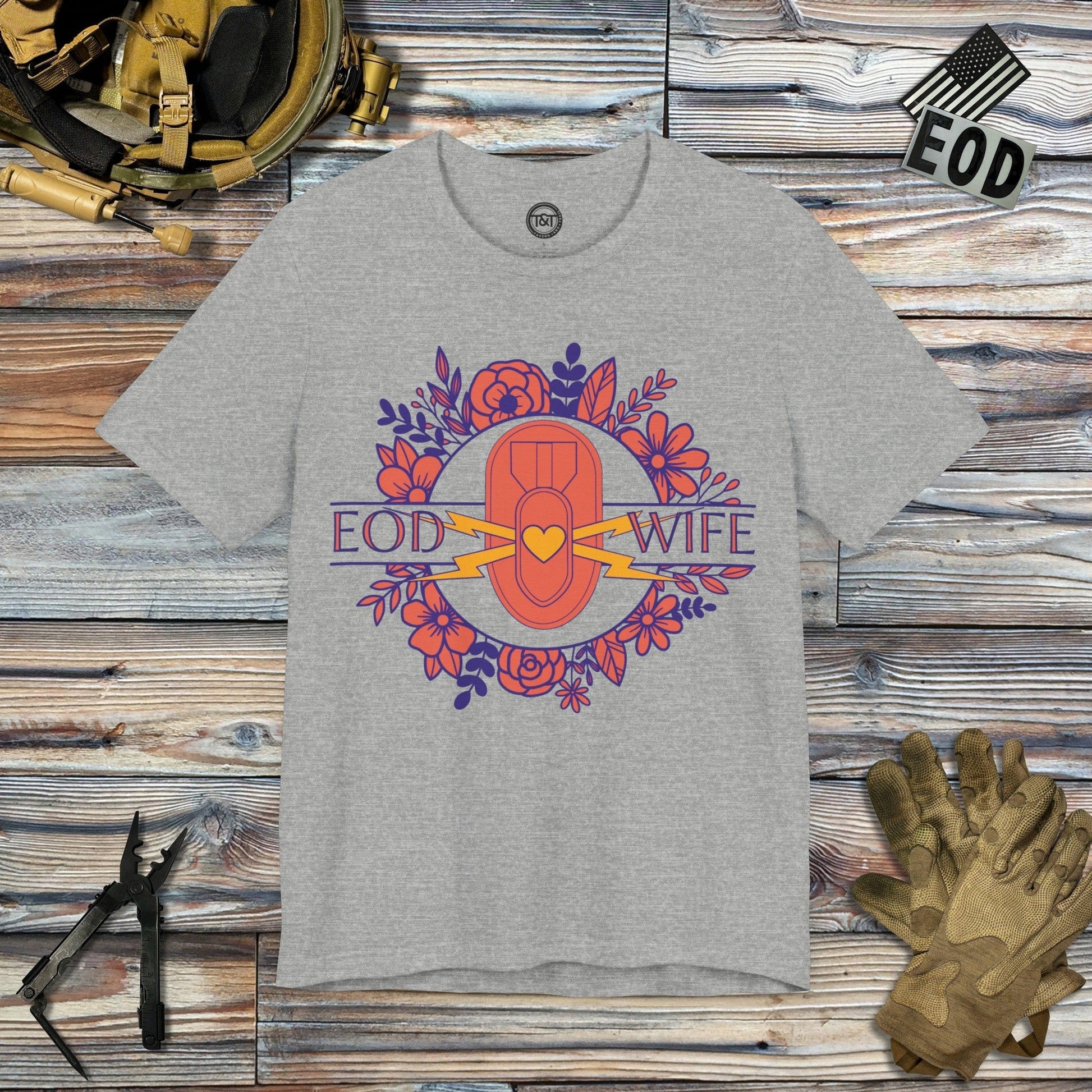 Tavern and Trail T-Shirt EOD Wife (Warm) T-Shirt Athletic Heather / S