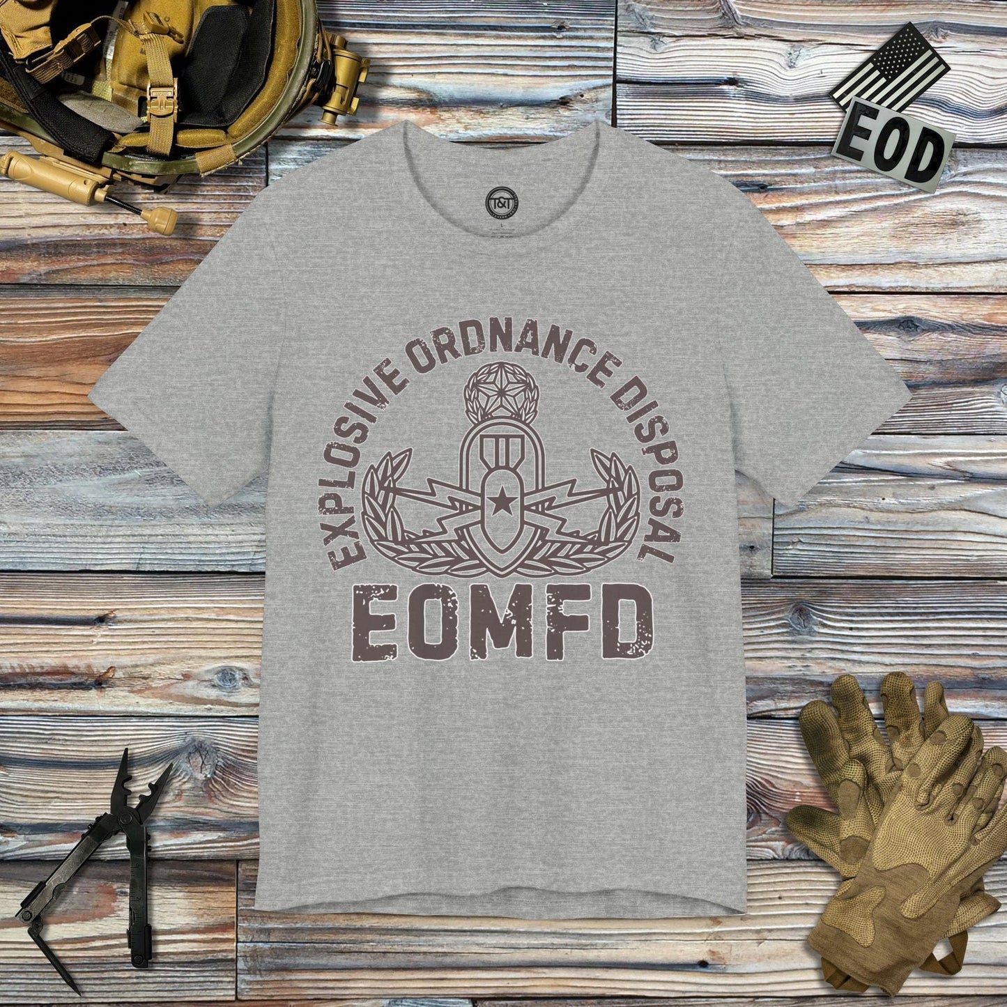 Tavern and Trail T-Shirt EOMFD Crab T-Shirt Athletic Heather / S