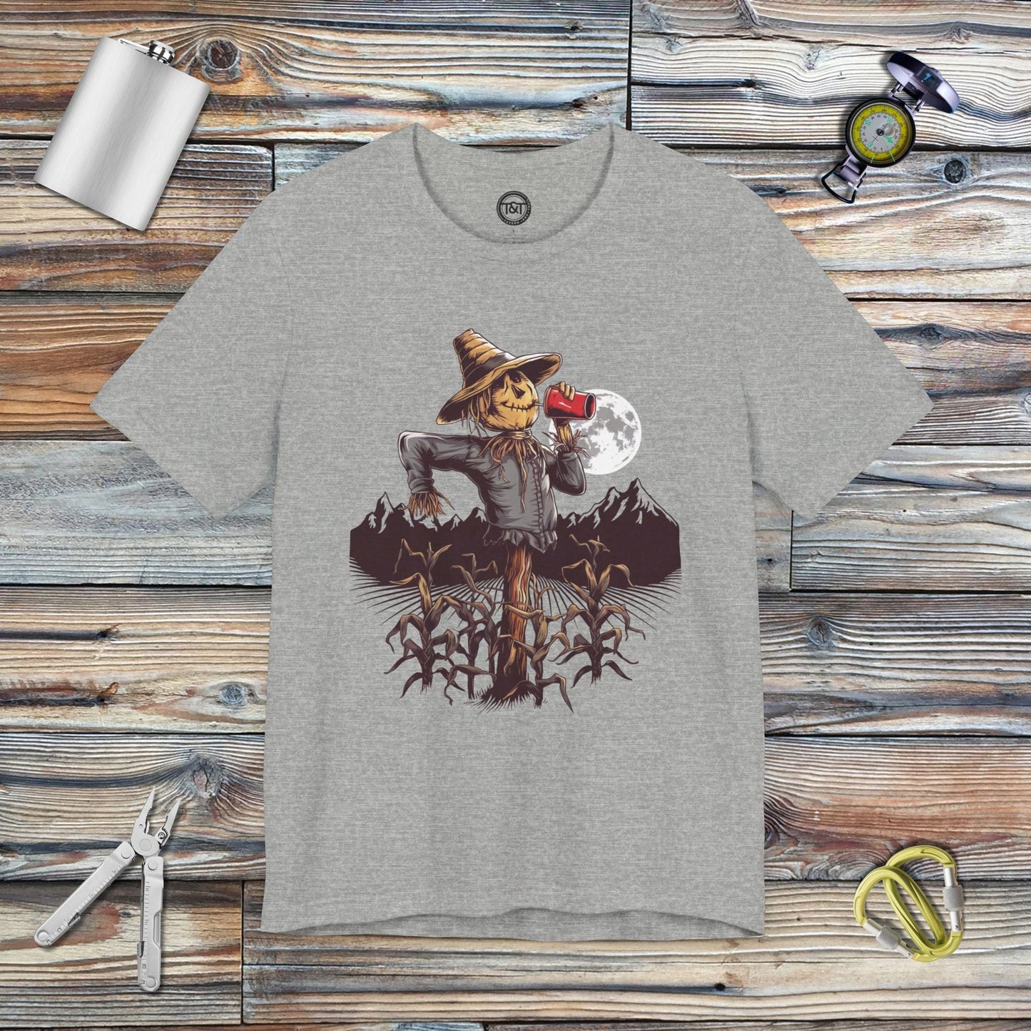 Tavern and Trail T-Shirt Scarecrow (Gen 1) T-Shirt Athletic Heather / S