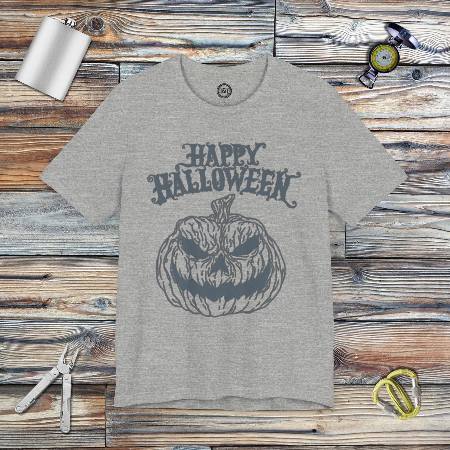 Tavern and Trail T-Shirt Scary Jack T-Shirt Athletic Heather / S