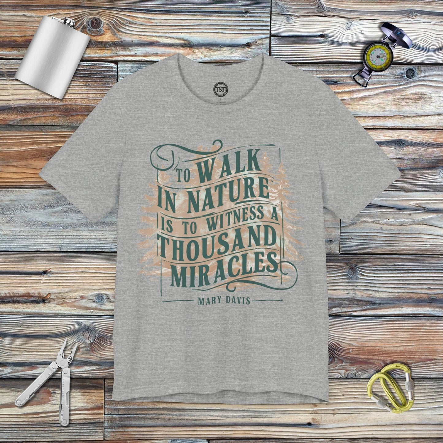 Tavern and Trail T-Shirt Thousand Miracles T-Shirt Athletic Heather / S