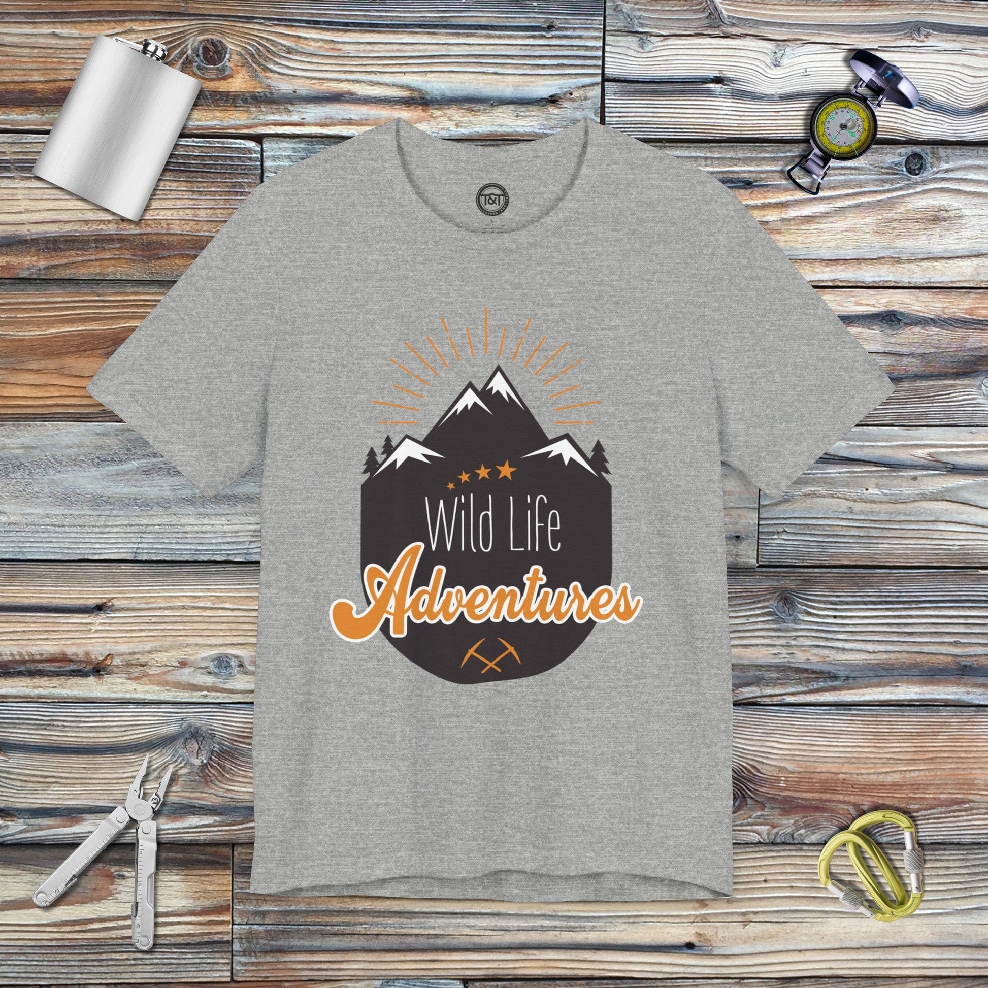 Tavern and Trail T-Shirt Wildlife Adventures T-Shirt Athletic Heather / S