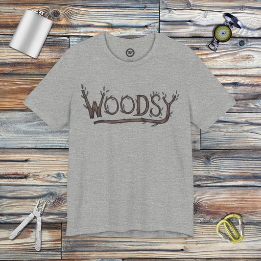 Tavern and Trail T-Shirt Woodsy T-Shirt Athletic Heather / S