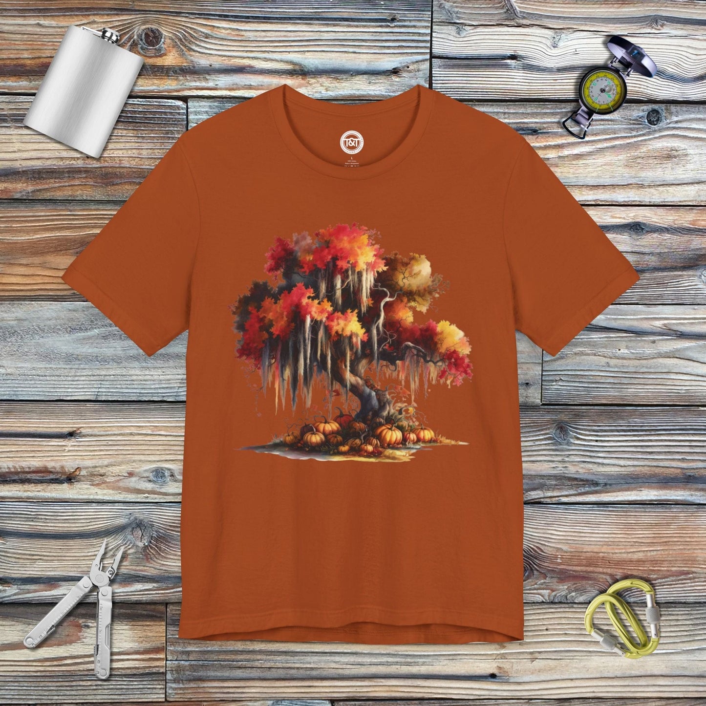 Tavern and Trail T-Shirt Autumn Tree T-Shirt Autumn / S