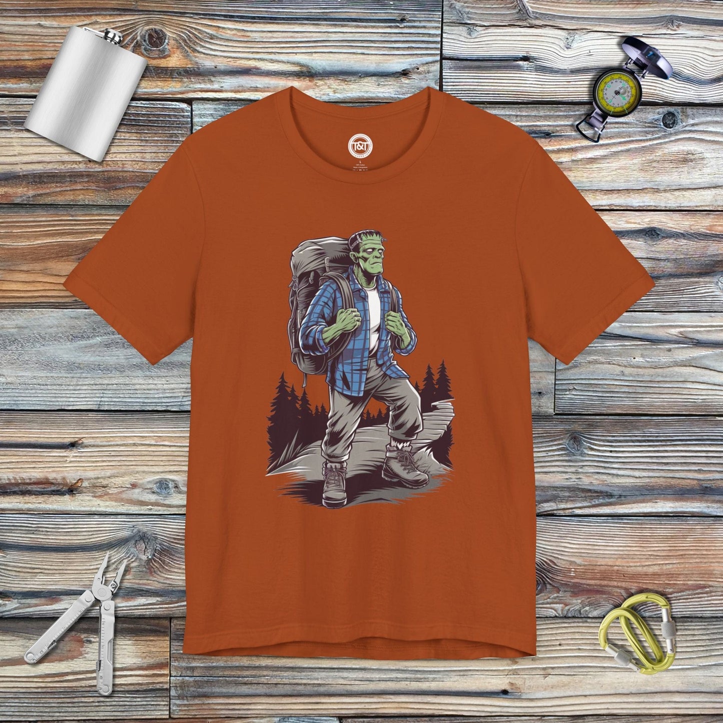 Tavern and Trail T-Shirt Frankenstein's Trekker T-Shirt Autumn / S