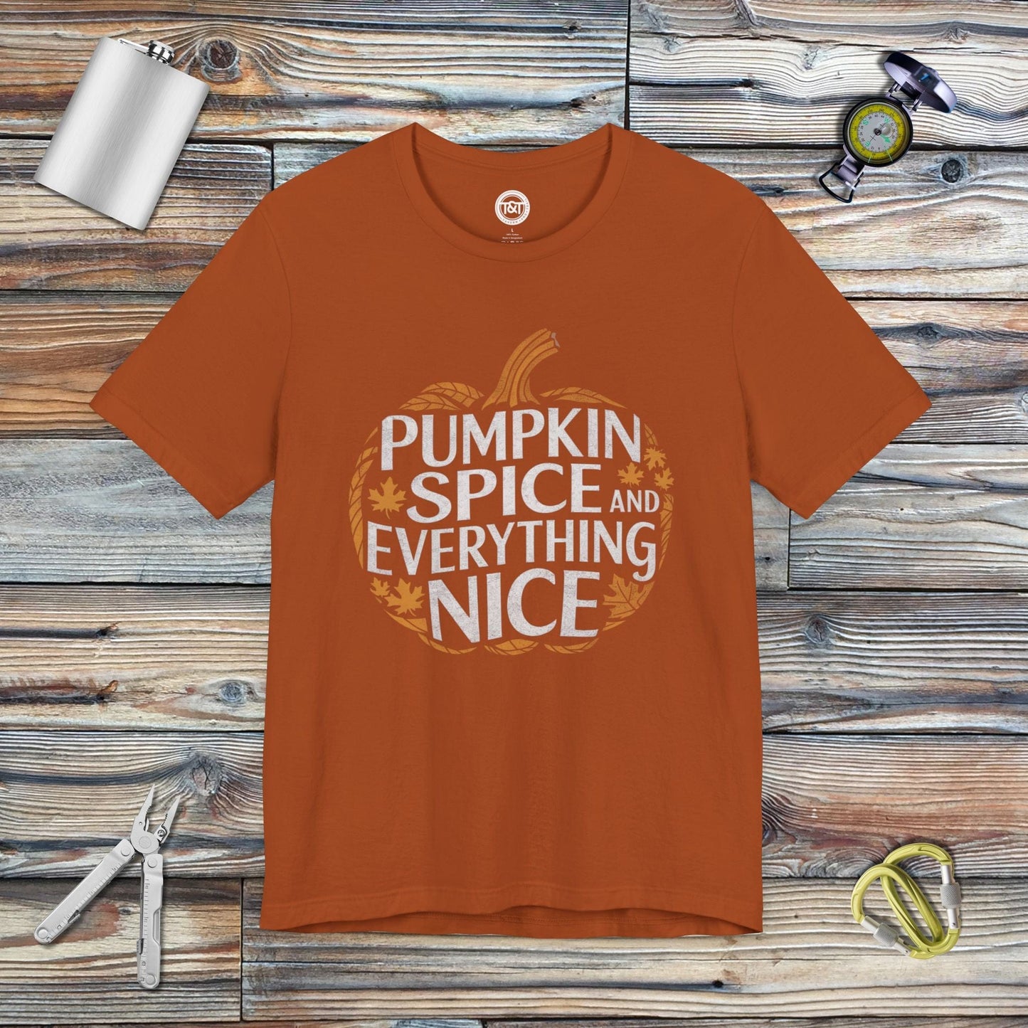 Tavern and Trail T-Shirt Pumpkin Spice T-Shirt Autumn / S