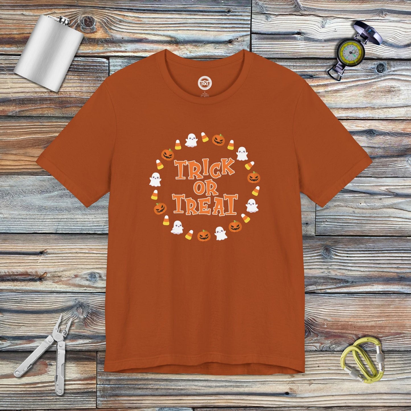 Tavern and Trail T-Shirt Trick or Treat (Gen 2) T-Shirt Autumn / S