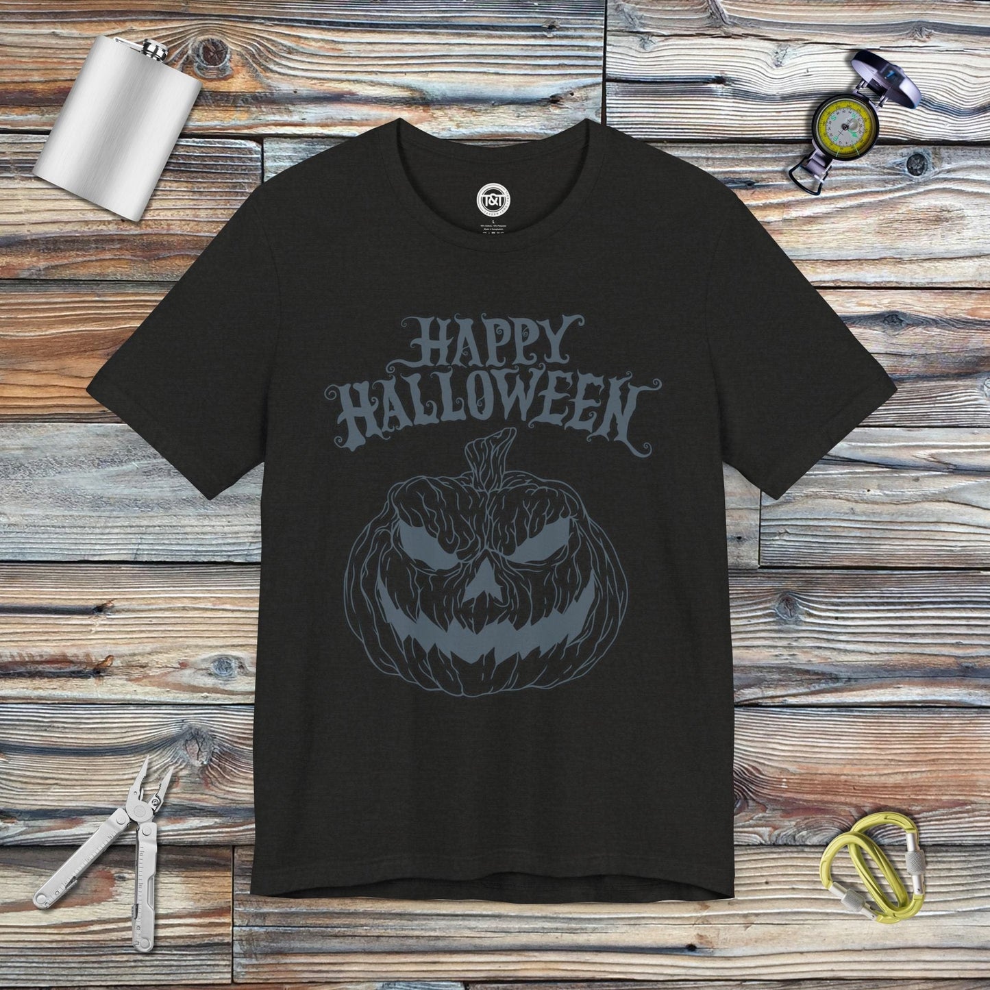 Tavern and Trail T-Shirt Scary Jack T-Shirt Black Heather / S