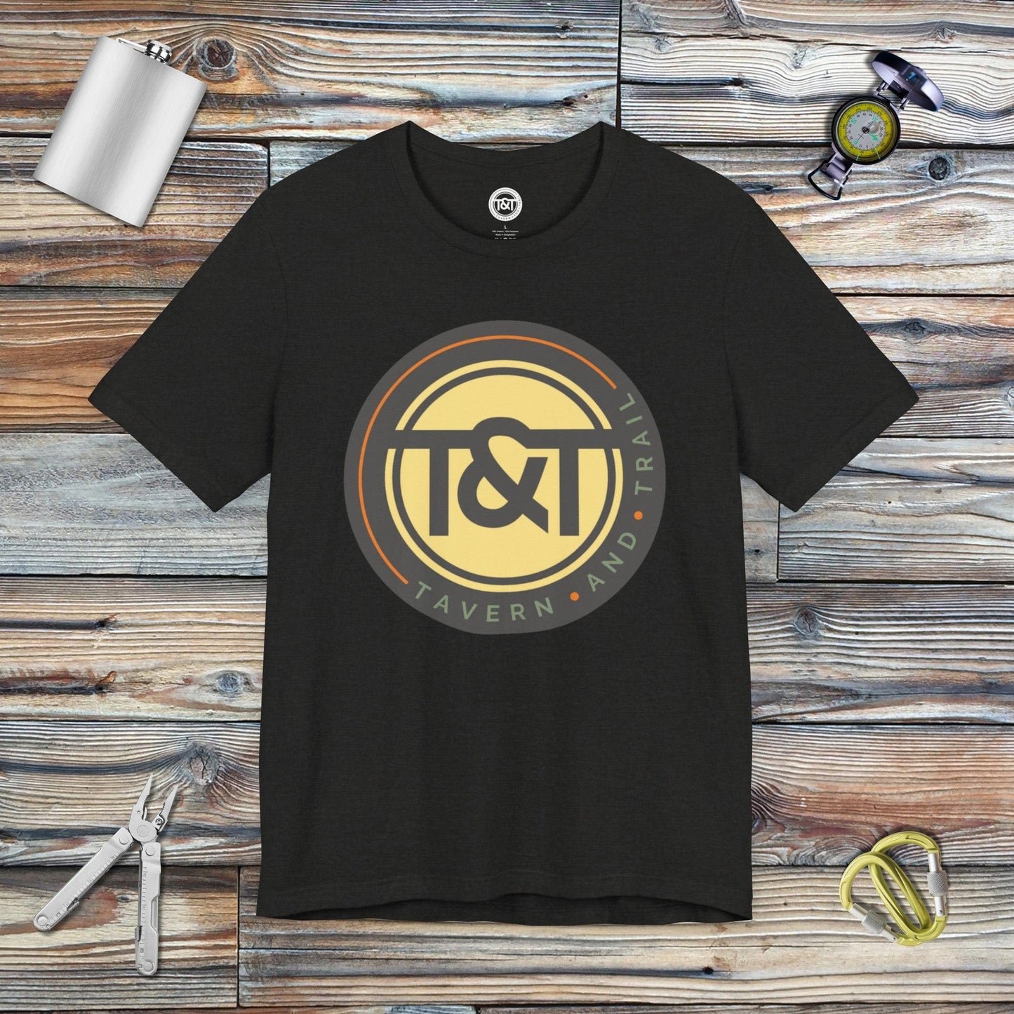 Tavern and Trail T-Shirt T&T Icon T-Shirt Black Heather / S