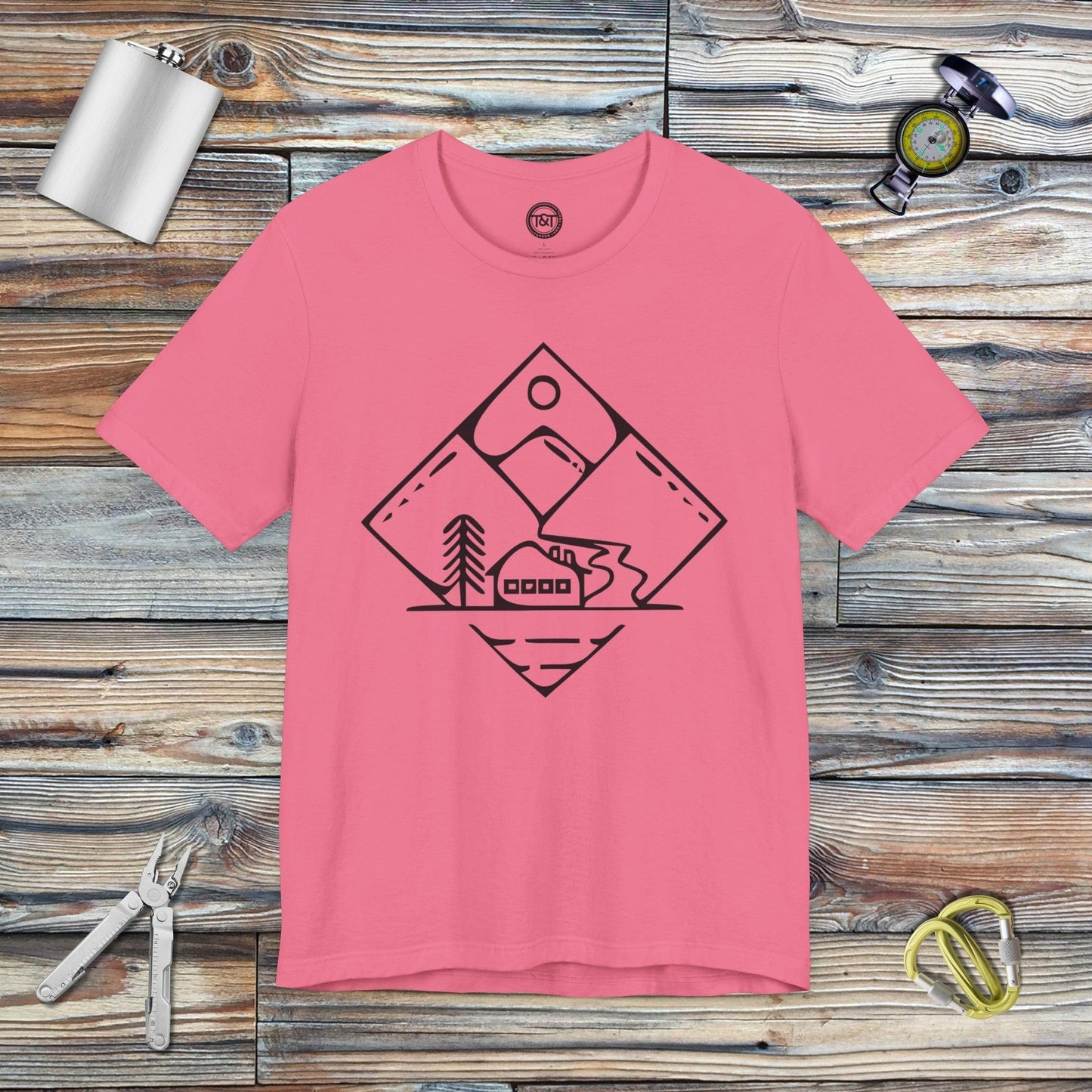 Tavern and Trail T-Shirt Diamond Trails (Gen 1) T-Shirt Charity Pink / S