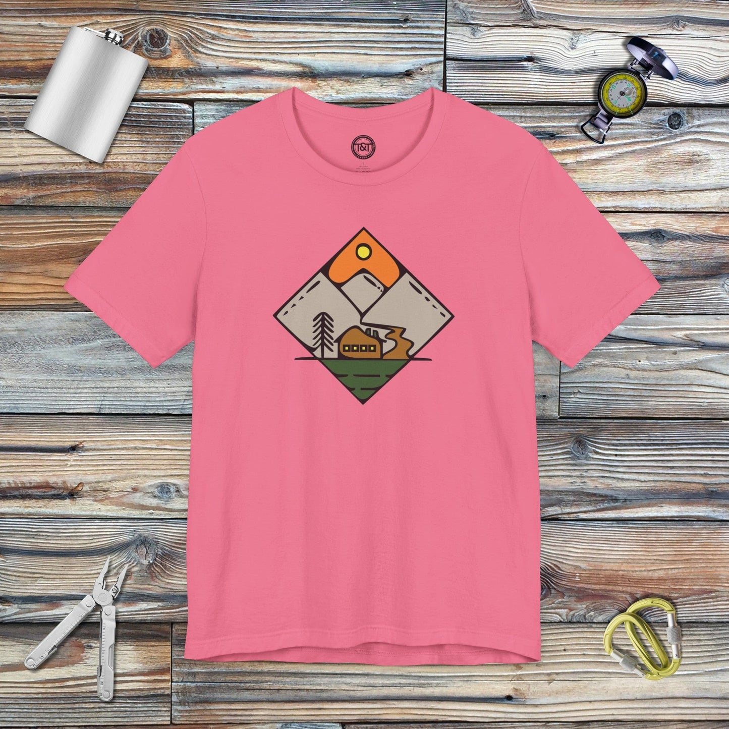 Tavern and Trail T-Shirt Diamond Trails (Gen 2) T-Shirt Charity Pink / S