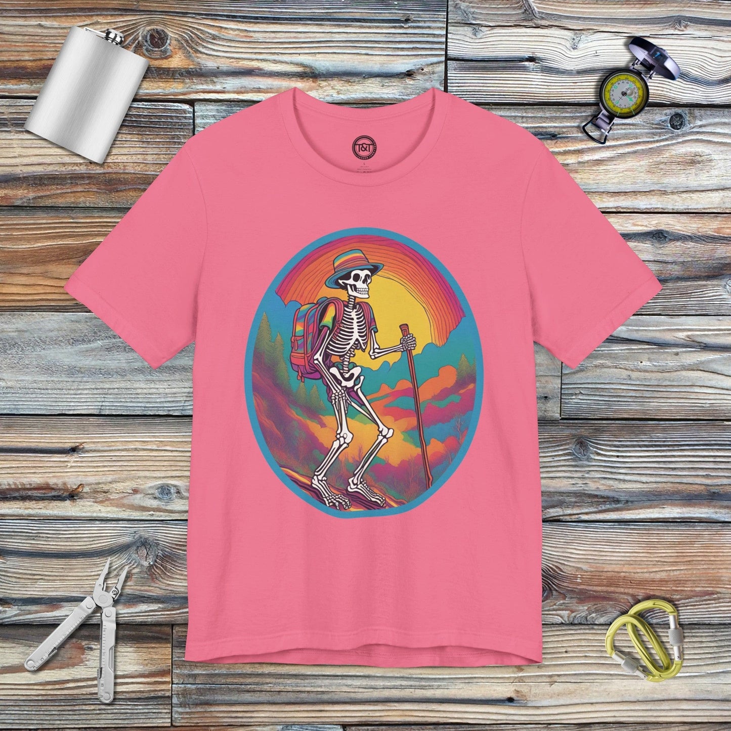 Tavern and Trail T-Shirt Long Strange Trip T-Shirt Charity Pink / S