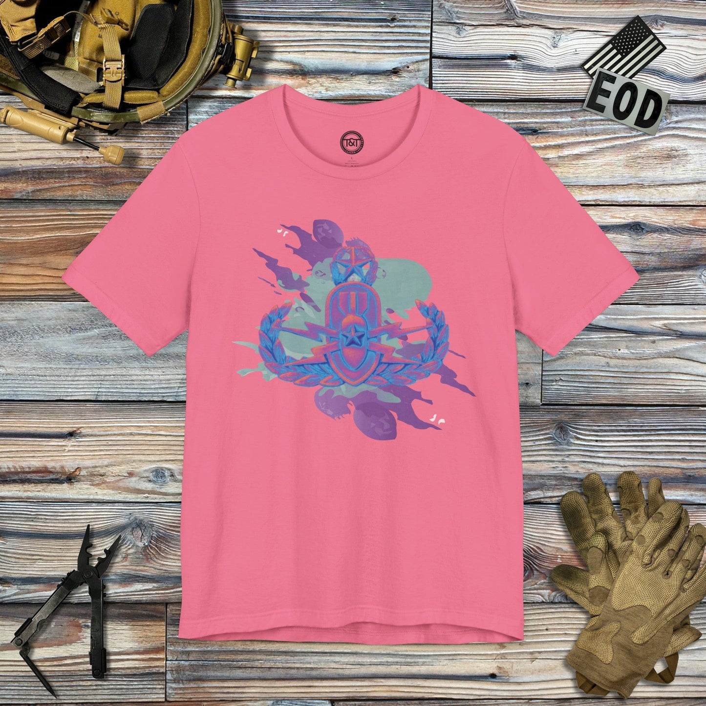 Tavern and Trail T-Shirt Wylde Style Crab T-Shirt Charity Pink / S