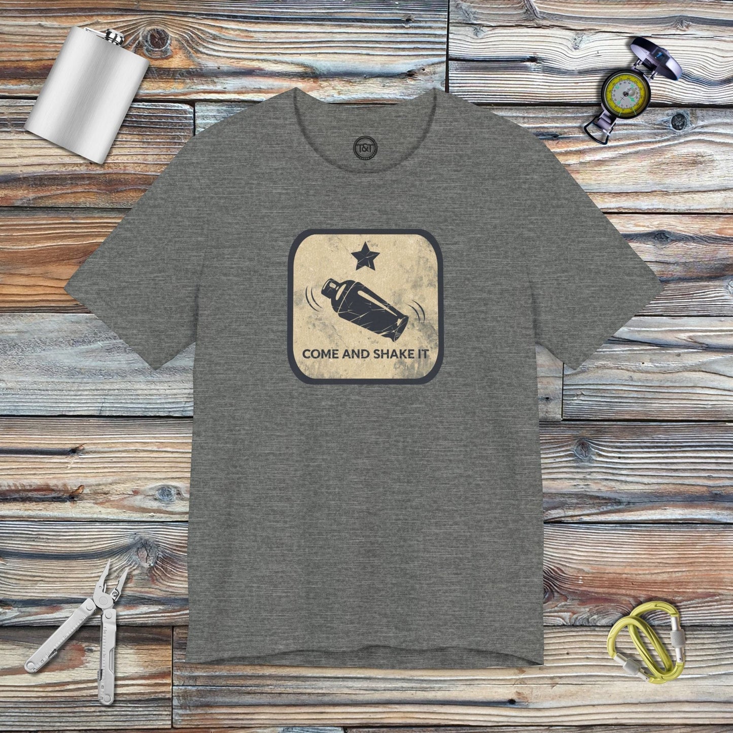 Tavern and Trail T-Shirt Come and Shake It (Gen 2 - Light) T-Shirt Deep Heather / S