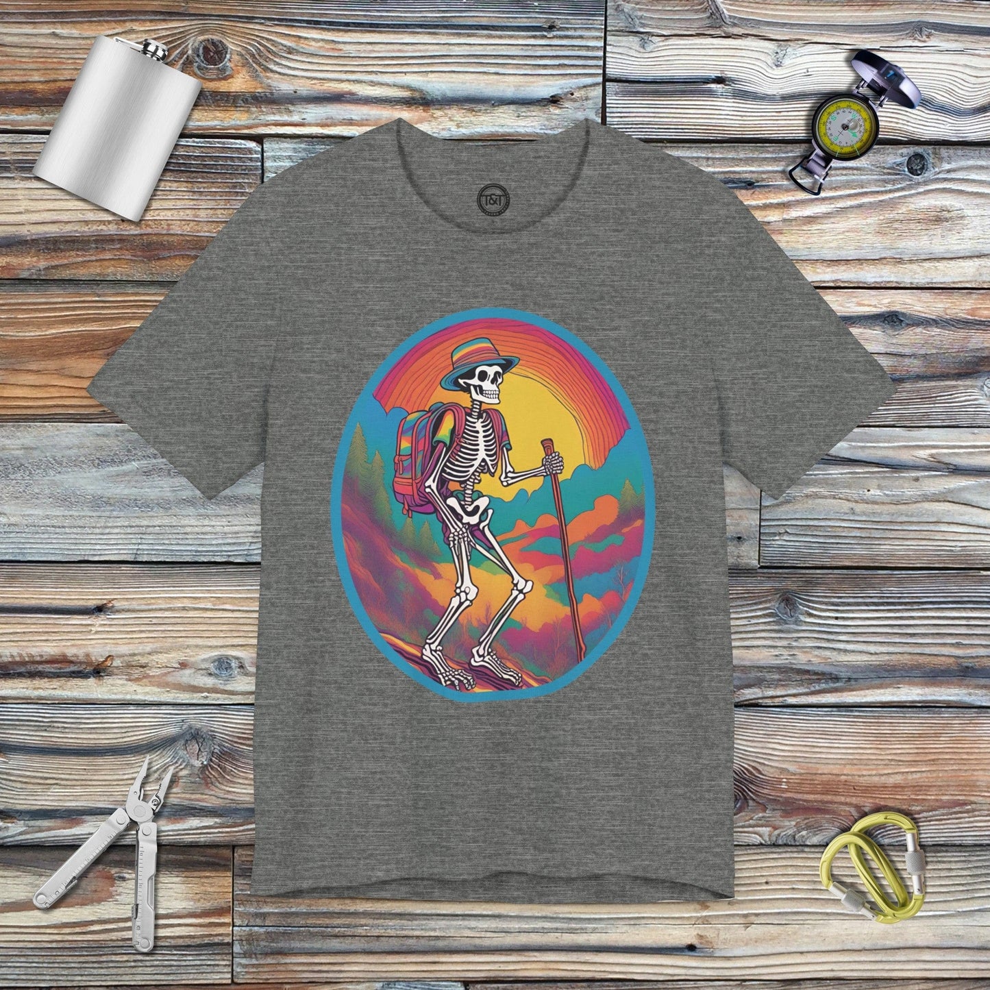 Tavern and Trail T-Shirt Long Strange Trip T-Shirt Deep Heather / S