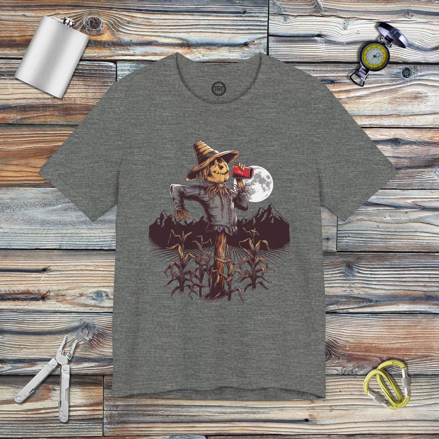 Tavern and Trail T-Shirt Scarecrow (Gen 1) T-Shirt Deep Heather / S