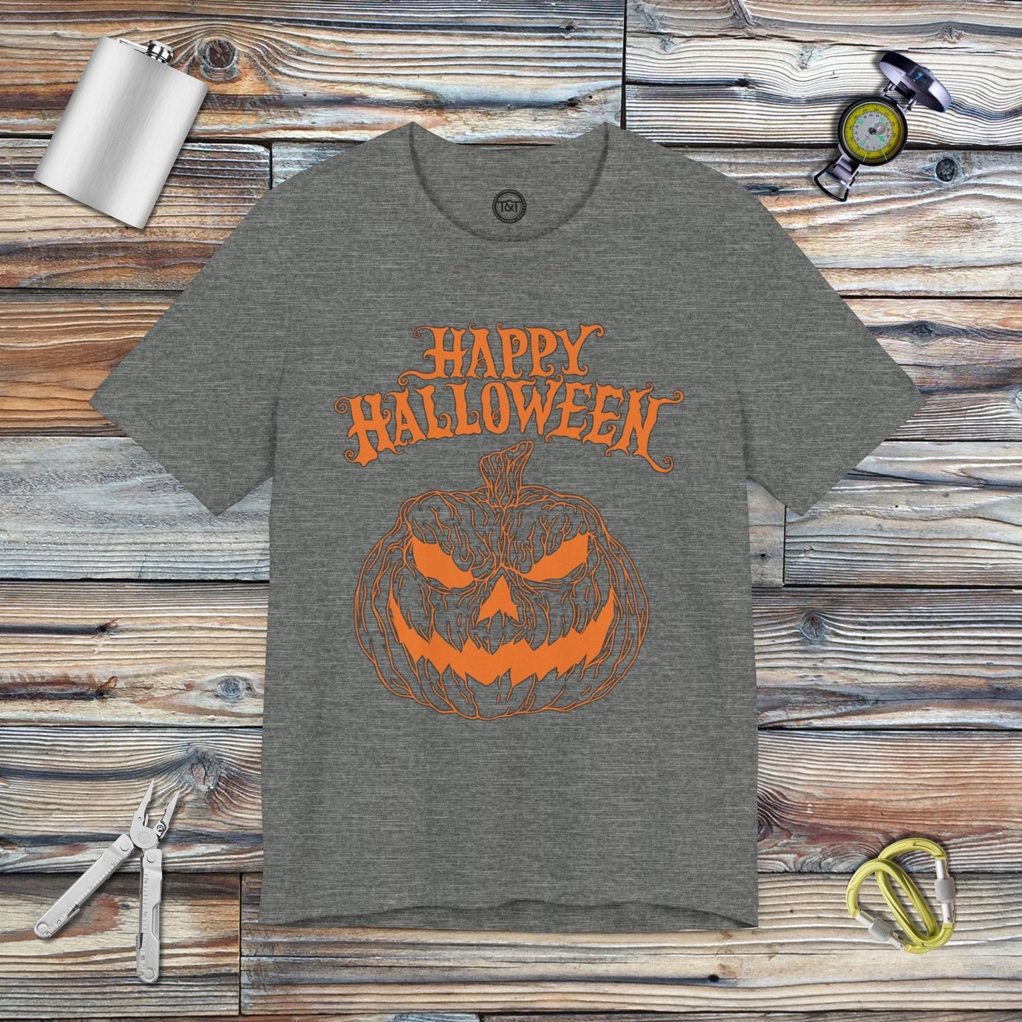 Tavern and Trail T-Shirt Scary Jack T-Shirt Deep Heather / S