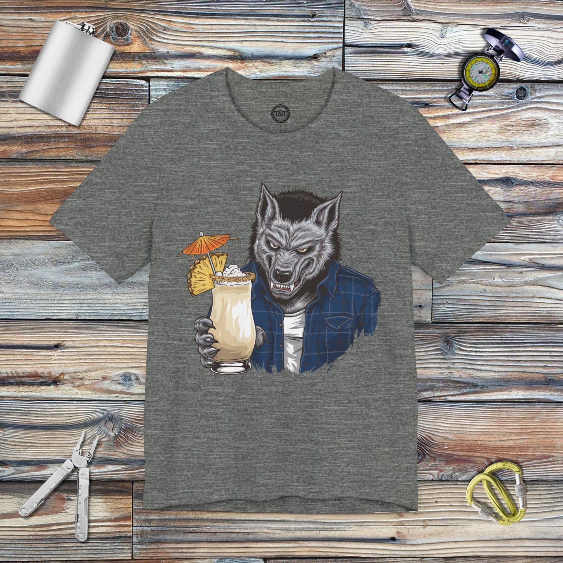 Tavern and Trail T-Shirt Werewolf of London T-Shirt Deep Heather / S