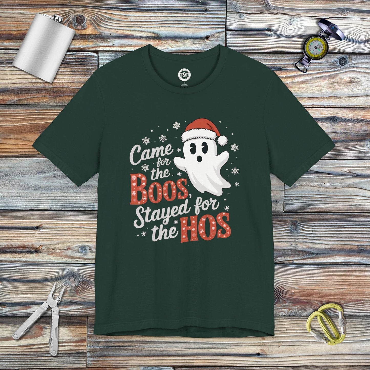 Tavern and Trail T-Shirt BOOs and HOs T-Shirt Forest / S