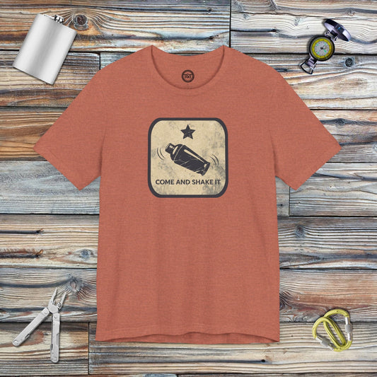 Tavern and Trail T-Shirt Come and Shake It (Gen 2 - Light) T-Shirt Heather Clay / S