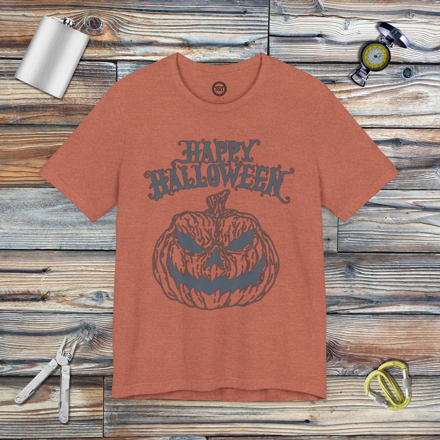 Tavern and Trail T-Shirt Scary Jack T-Shirt Heather Clay / S