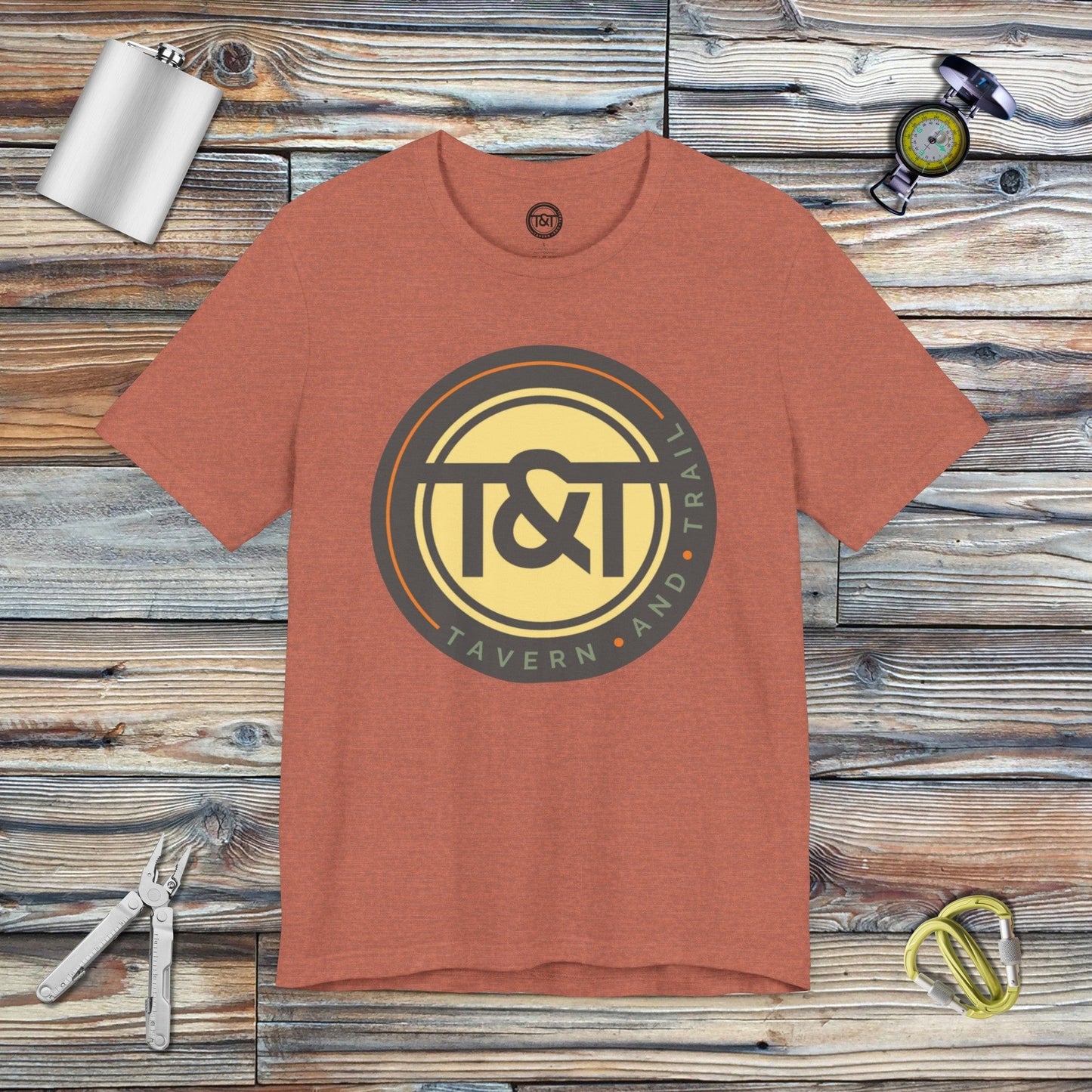 Tavern and Trail T-Shirt T&T Icon T-Shirt Heather Clay / S