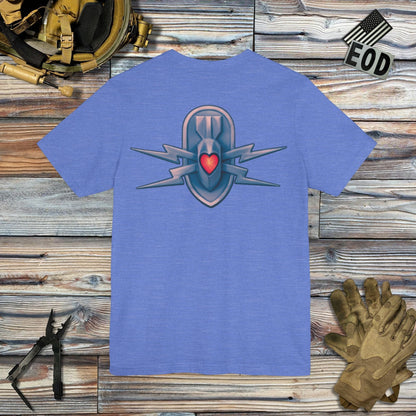 Tavern and Trail T-Shirt EOD Wife (Gen 2) [Backprint] T-Shirt Heather Columbia Blue / S