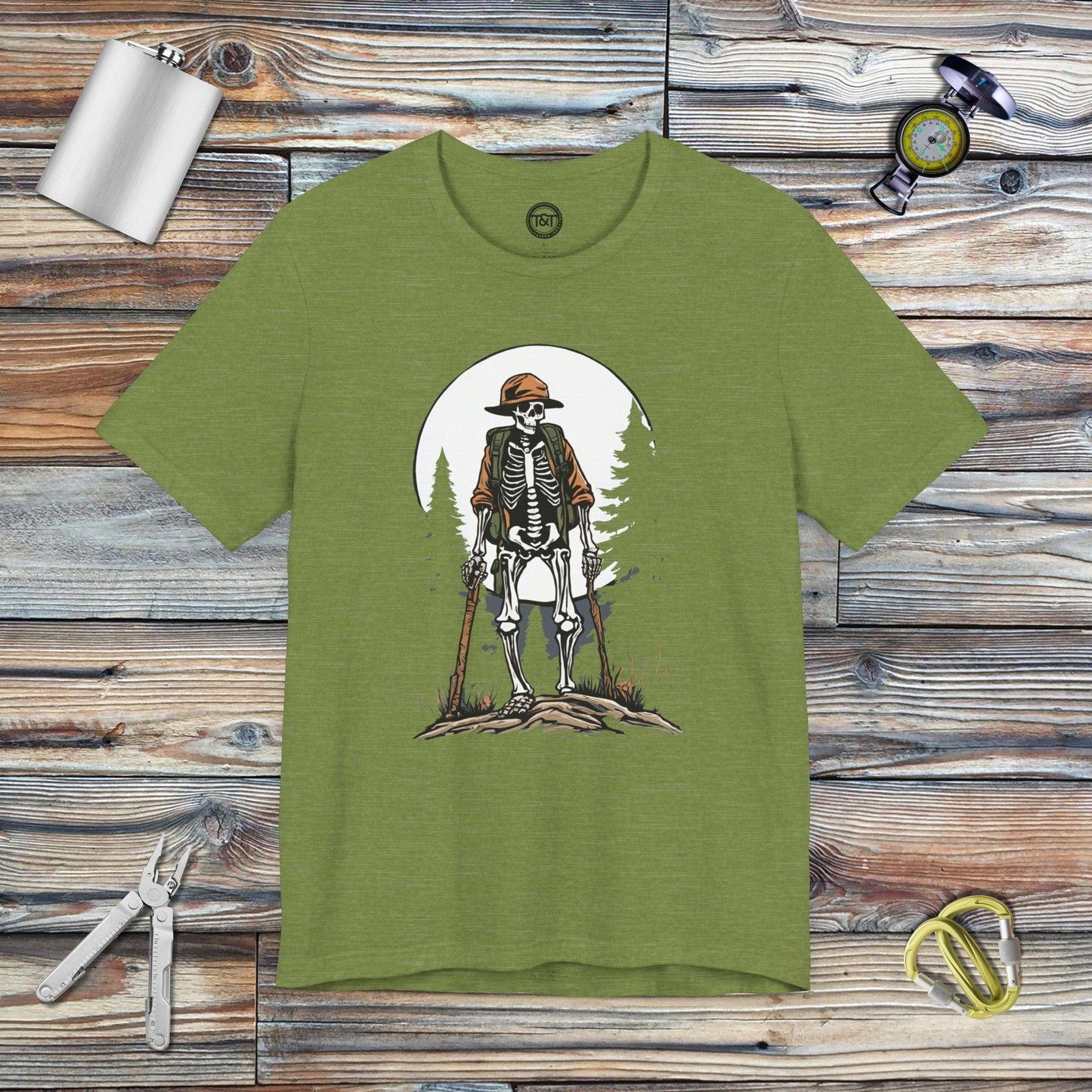 Tavern and Trail T-Shirt Long Trail T-Shirt Heather Green / S