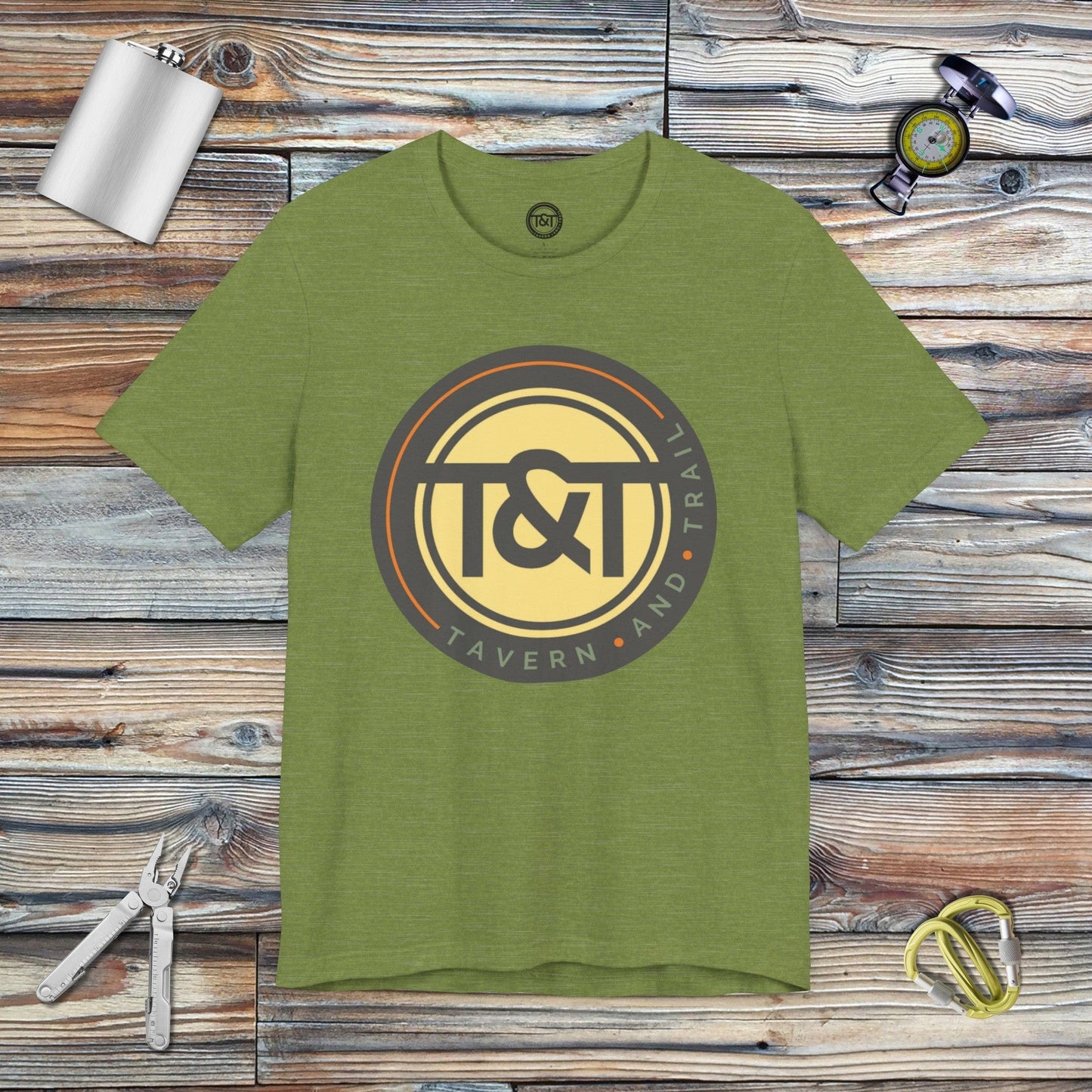 Tavern and Trail T-Shirt T&T Icon T-Shirt Heather Green / S