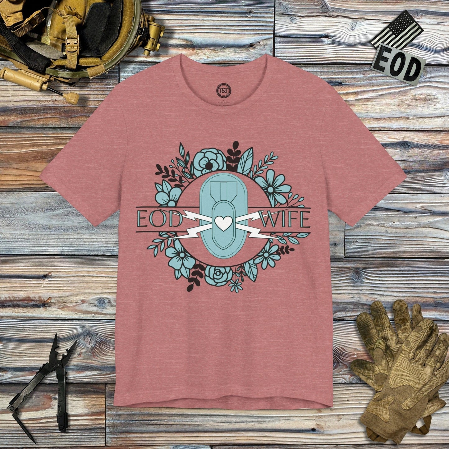 Tavern and Trail T-Shirt EOD Wife (Cool) T-Shirt Heather Mauve / S