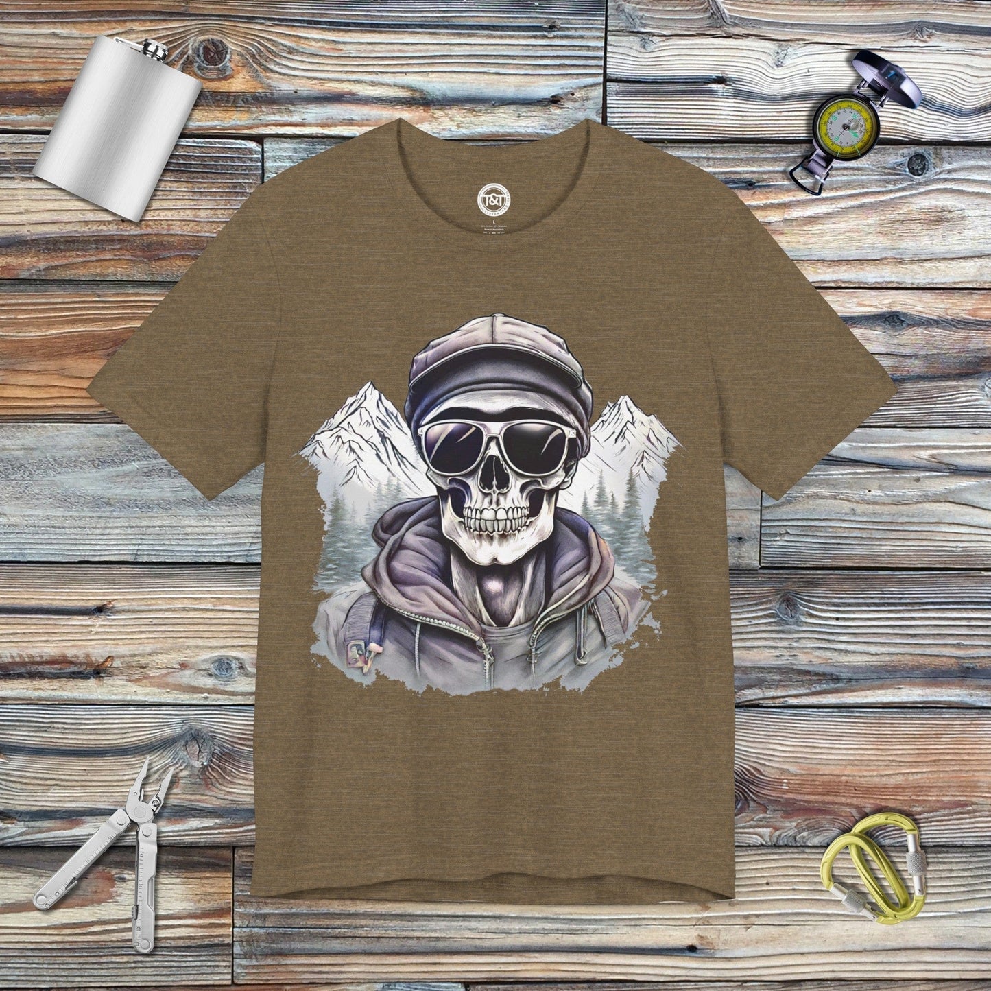 Tavern and Trail T-Shirt Dead Fred T-Shirt Heather Olive / S