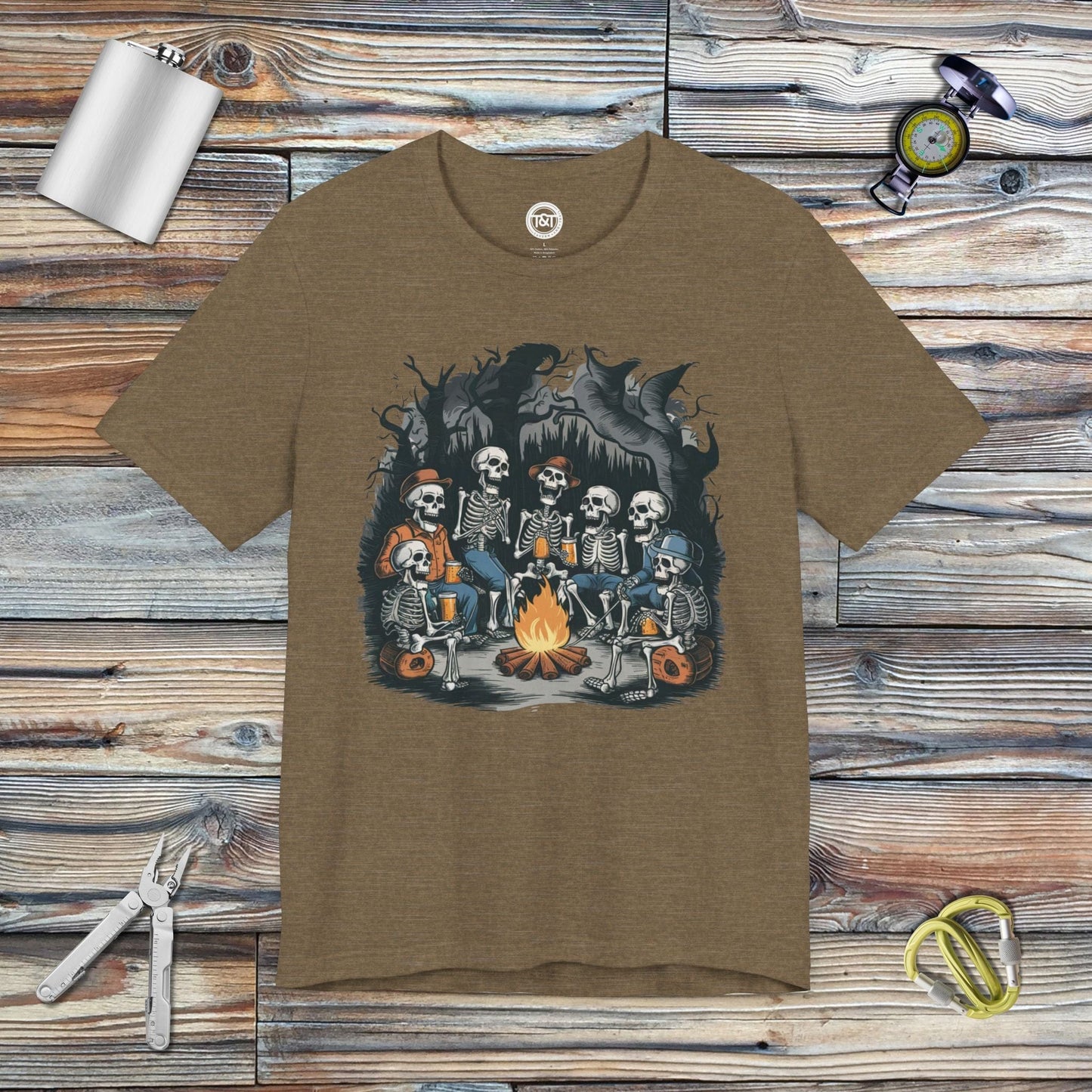 Tavern and Trail T-Shirt Dead Man's Party T-Shirt Heather Olive / S