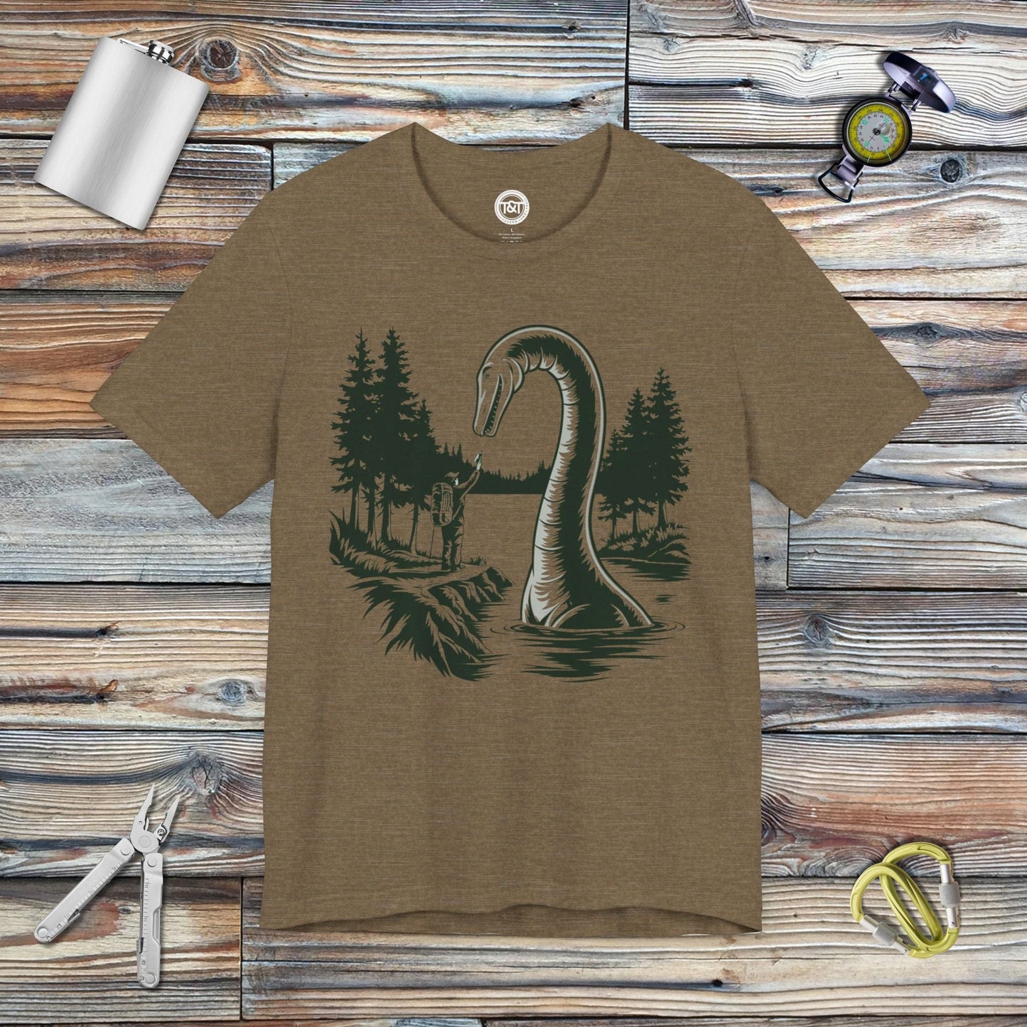 Tavern and Trail T-Shirt Have a Sip T-Shirt Heather Olive / S