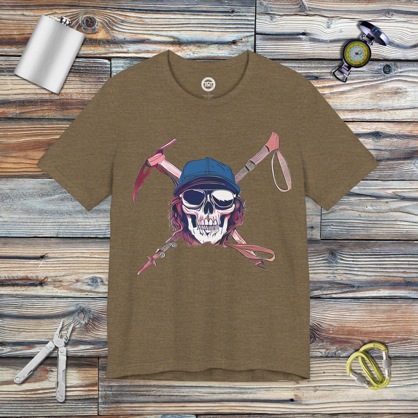 Tavern and Trail T-Shirt Jolly Ranger T-Shirt Heather Olive / S