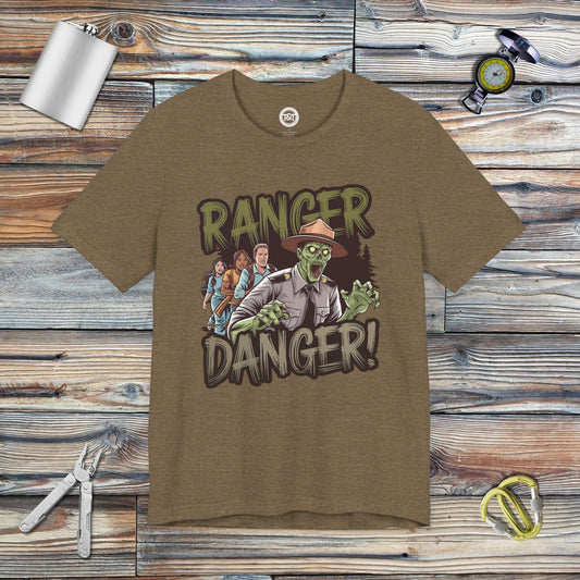 Tavern and Trail T-Shirt Ranger Danger T-Shirt Heather Olive / S