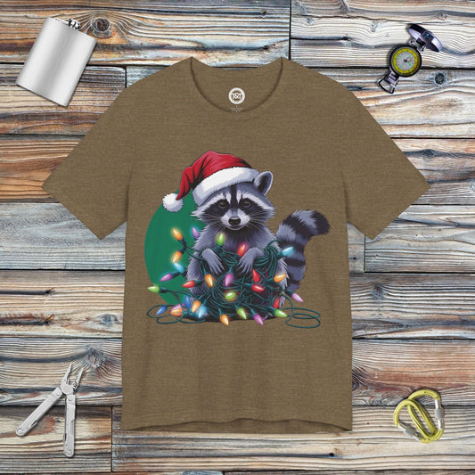 Tavern and Trail T-Shirt Santa Paws T-Shirt Heather Olive / S