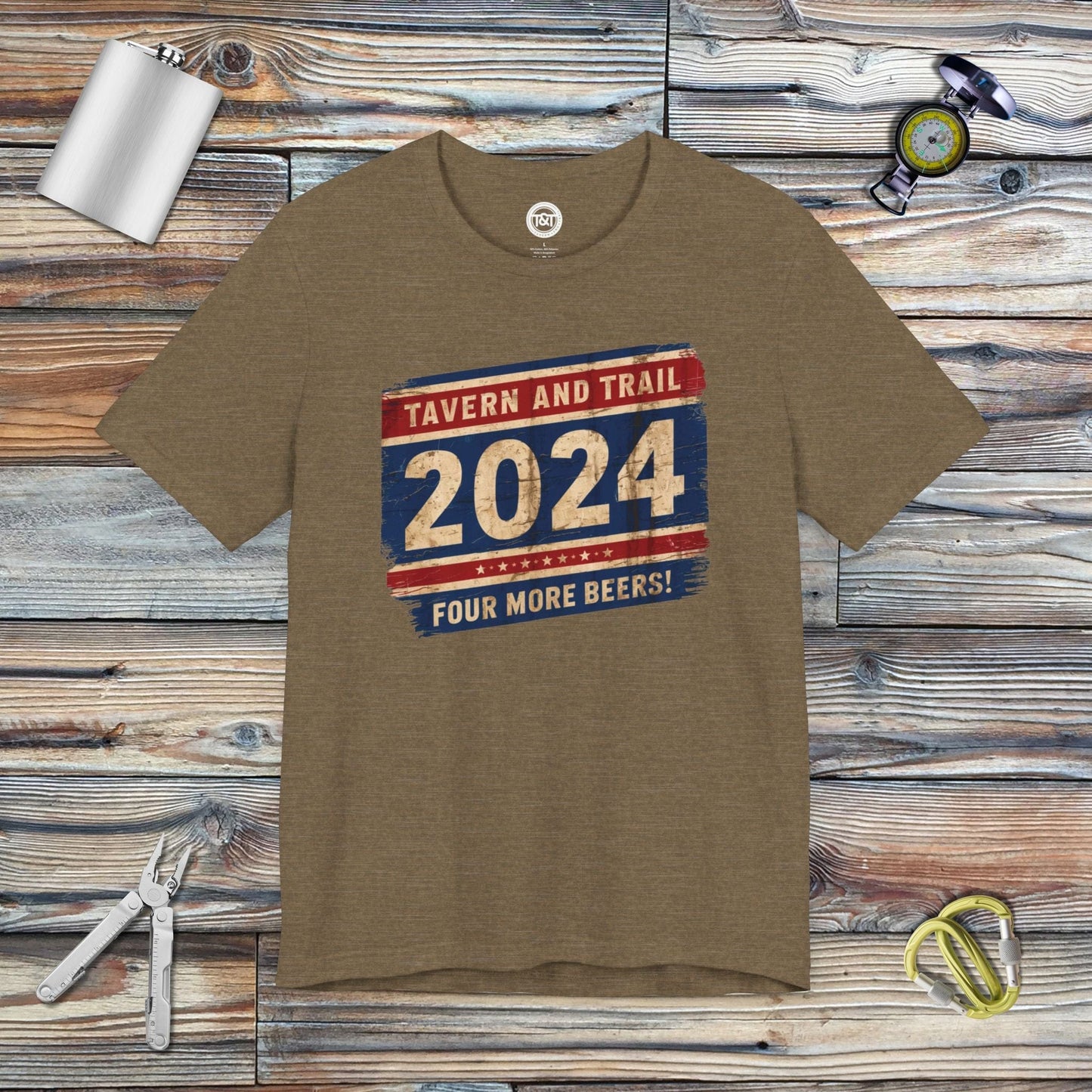 Tavern and Trail T-Shirt T&T 2024 T-Shirt Heather Olive / S