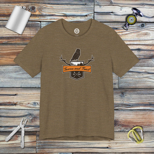 Tavern and Trail T-Shirt T&T Shield T-Shirt Heather Olive / S