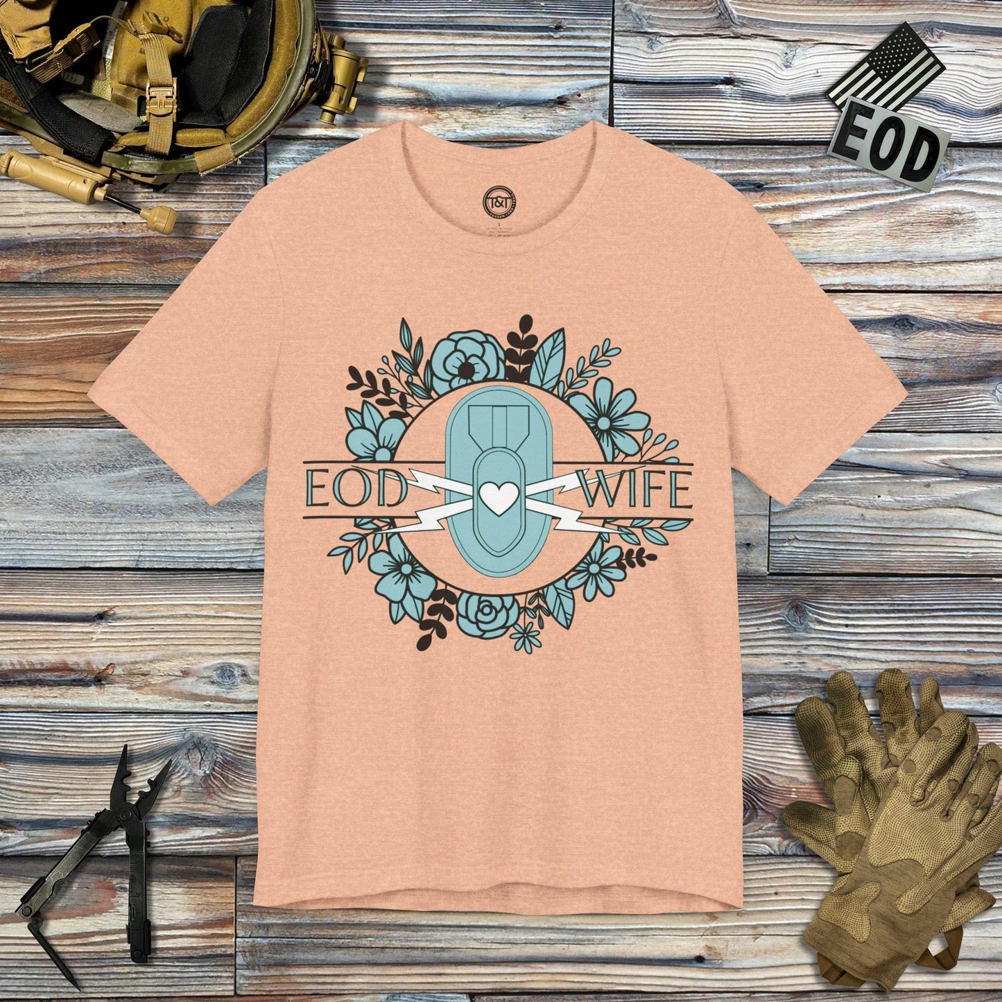 Tavern and Trail T-Shirt EOD Wife (Cool) T-Shirt Heather Peach / S