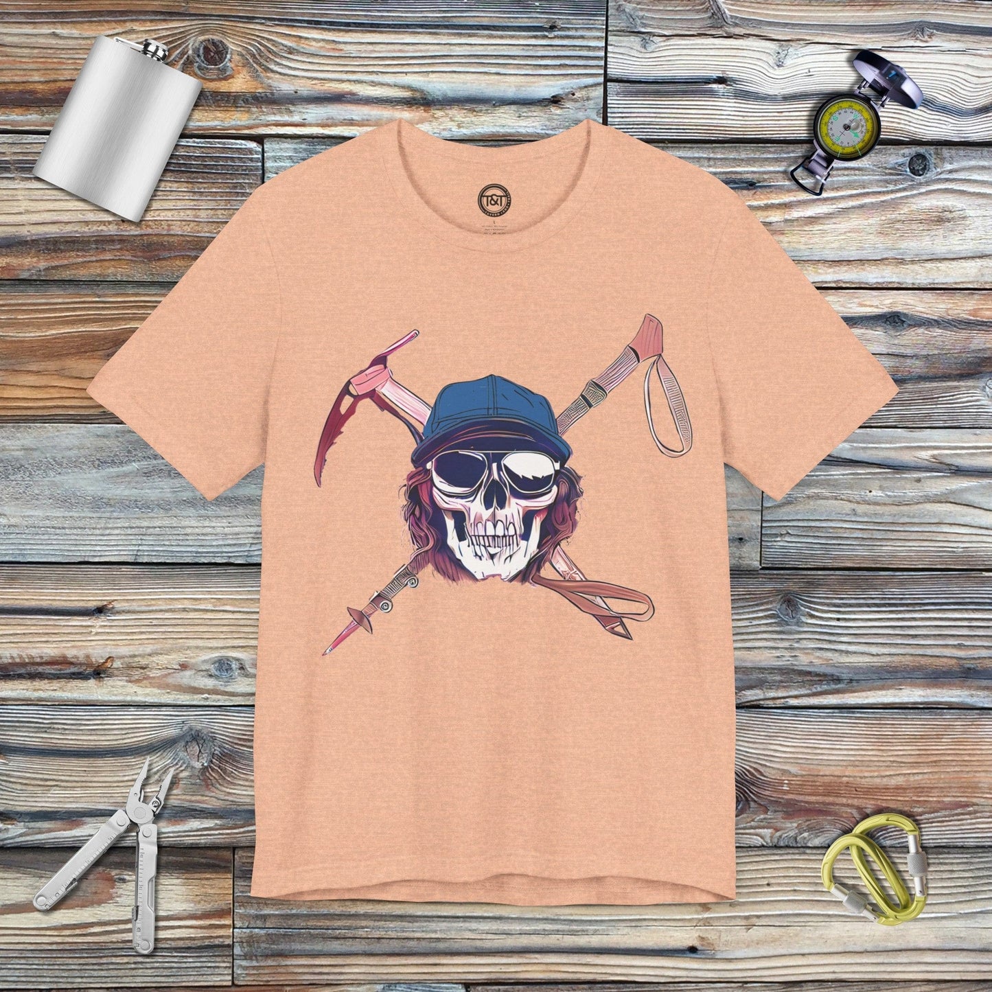 Tavern and Trail T-Shirt Jolly Ranger T-Shirt Heather Peach / S