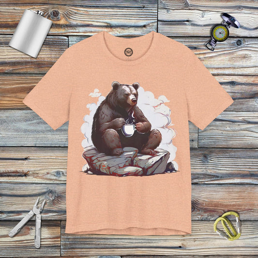 Tavern and Trail T-Shirt Post Hibernation T-Shirt Heather Peach / S