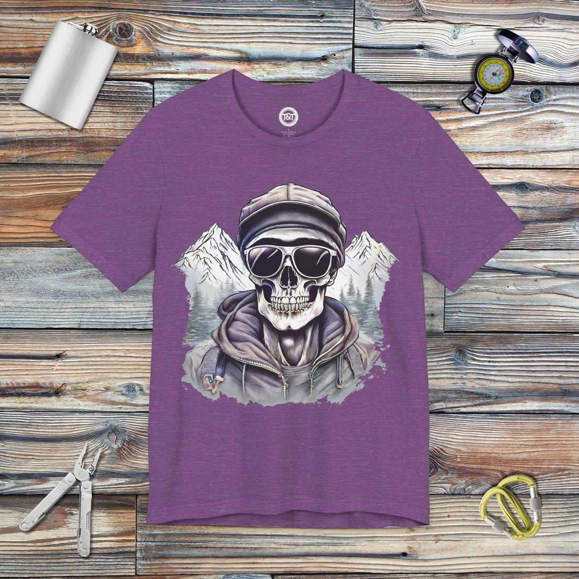 Tavern and Trail T-Shirt Dead Fred T-Shirt Heather Team Purple / S