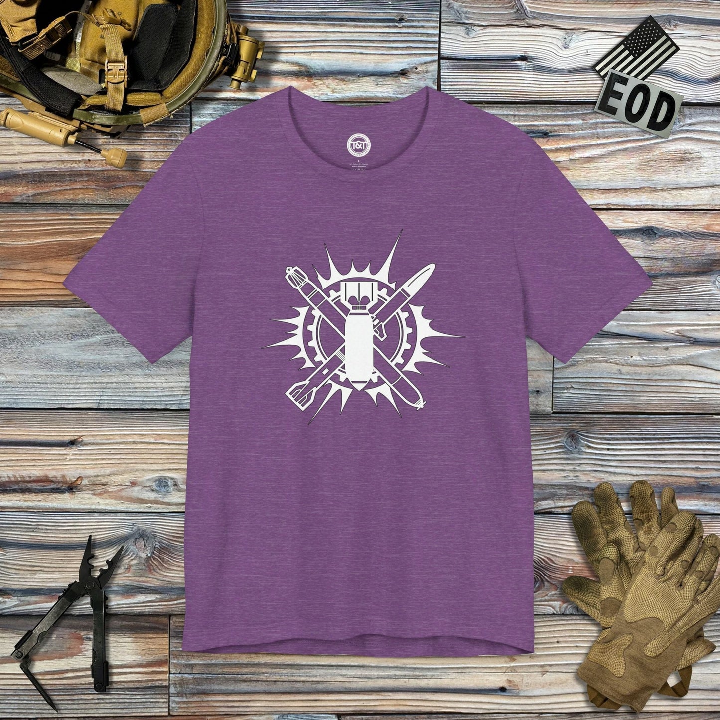 Tavern and Trail T-Shirt Junk in the Sun T-Shirt Heather Team Purple / S