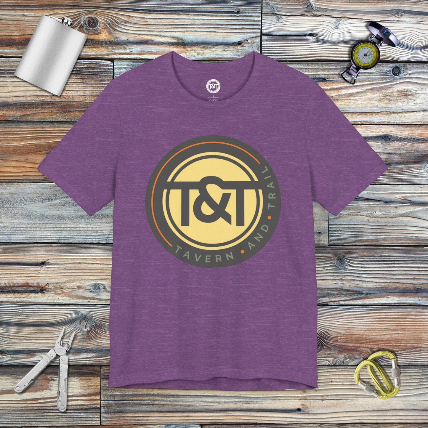 Tavern and Trail T-Shirt T&T Icon T-Shirt Heather Team Purple / S