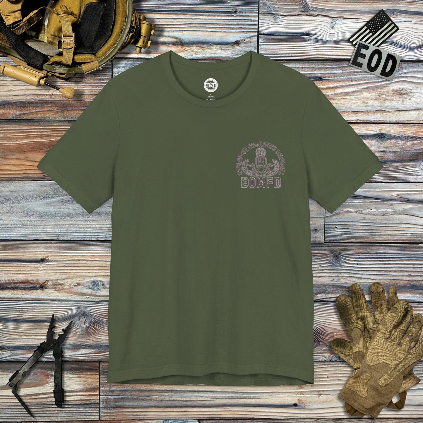 Tavern and Trail T-Shirt Junk in the Sun (Back Print) T-Shirt